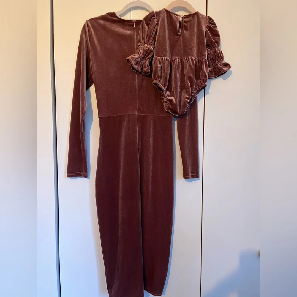 Ivy City Co. Velvet Mom & Mini MATCHING SET